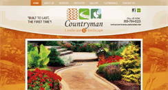 Desktop Screenshot of countrymanlandscaping.com